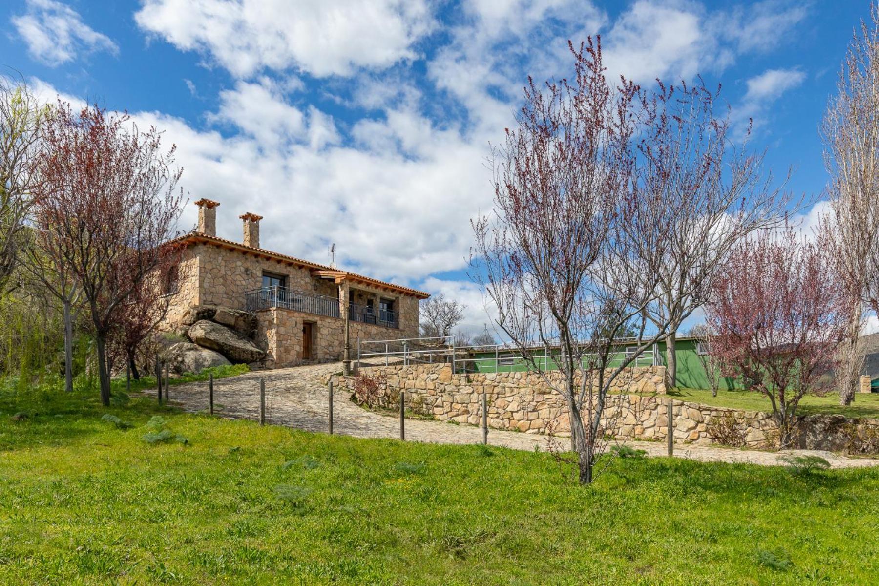 Mansion Con Jacuzzi A 40 Grados, Gran Piscina Y Padel Βίλα El Tiemblo Εξωτερικό φωτογραφία